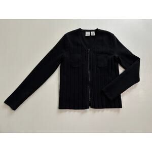 Armani Exchange Black Knit Cardigan Size XS